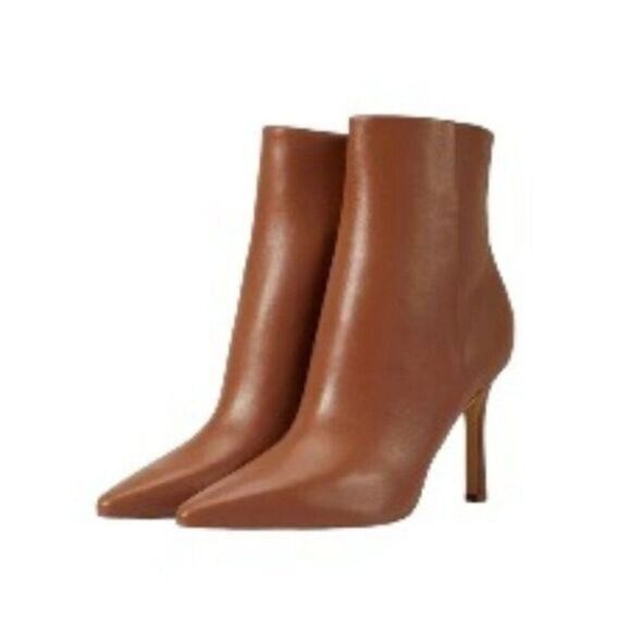 Marc Fisher Kendry Heel Stiletto Boot Medium Natural 6.5 NWT - Picture 1 of 2